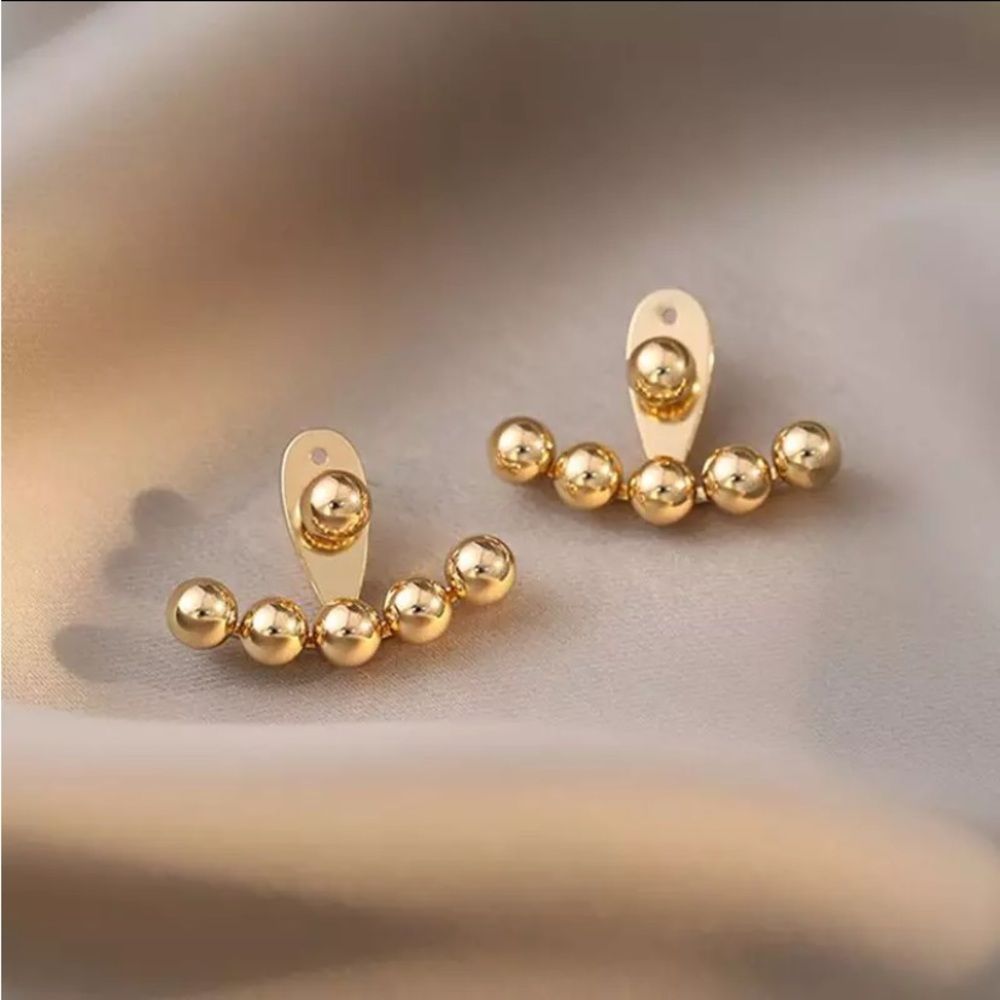 Gold plated Earrings - Picture 3 of 5